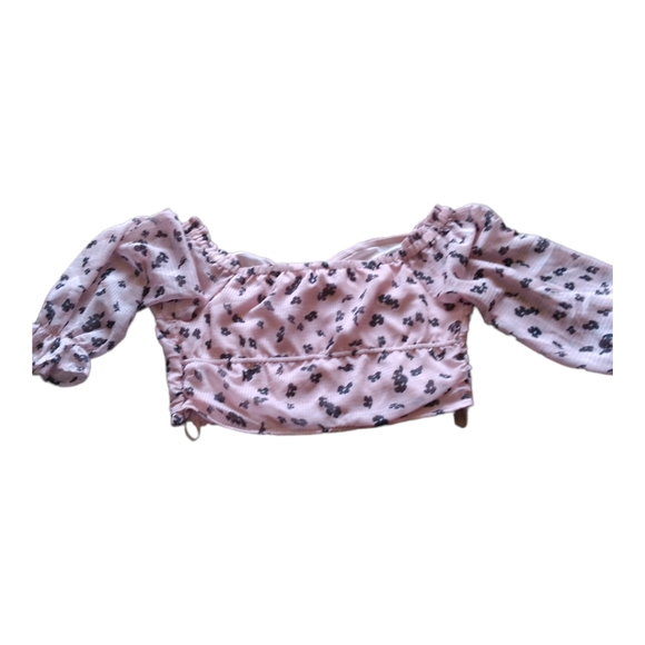 🔥Leith Cropped Blouse XL NWOT🔥 SUMMER CLEAROUT - Picture 3 of 7